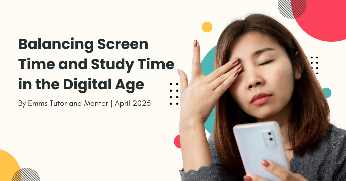Balancing Screen Time and Study Time in the Digital Age